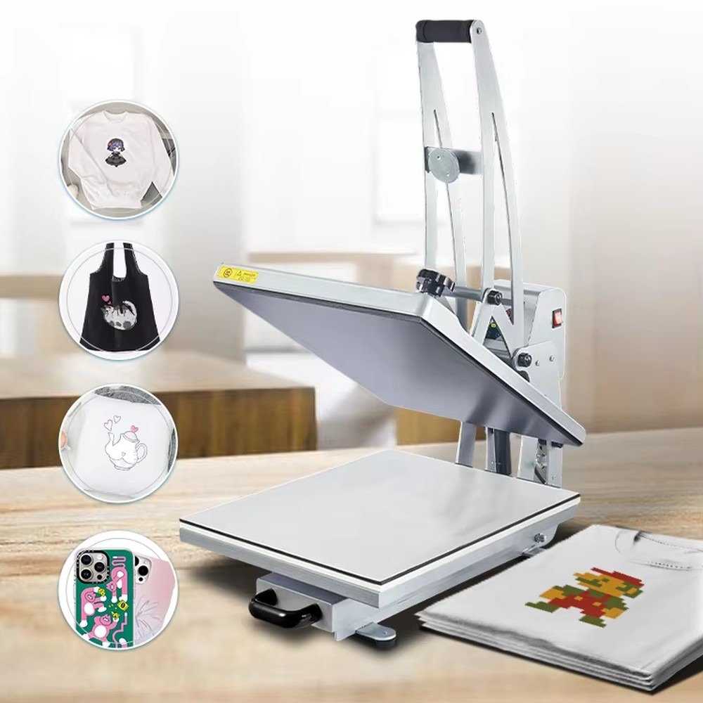 Heat Press Machine 38X38 - Автоматический термопресс для сублимационной печати на