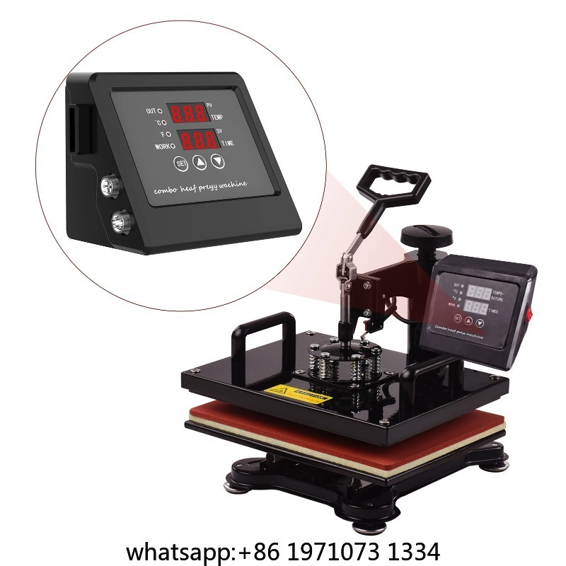 Cap Heat Press Machine - Многофункциональный блок управления термопрессом с цифровым