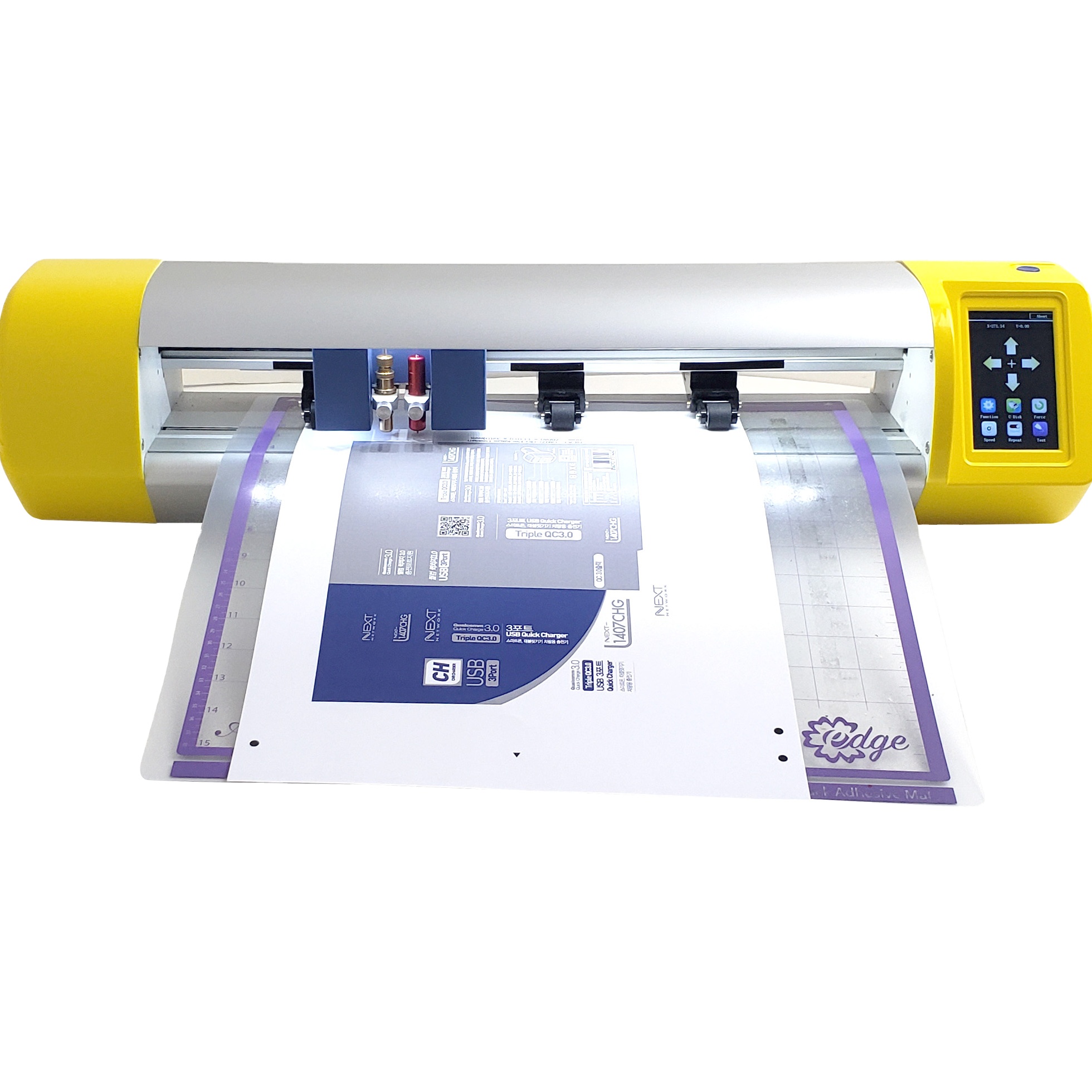 Heat Transfer Vinyl Cutter Plotter - Автоматический контурный режущий плоттер Teneth CCD