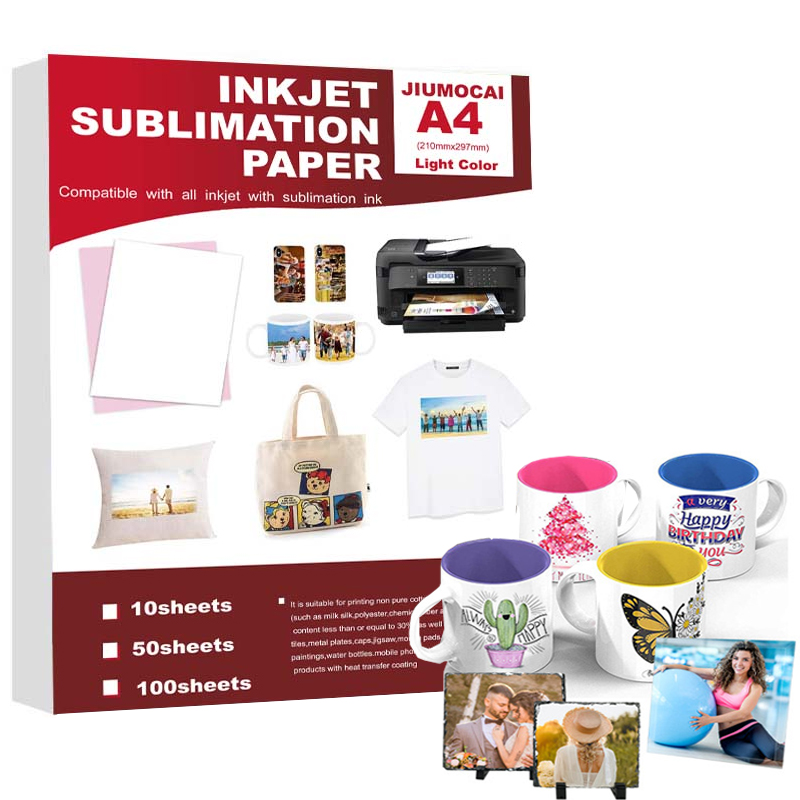 Sublimation Paper A4 100 Sheets - 50 шт. A4 сублимационная теплопередающая бумага