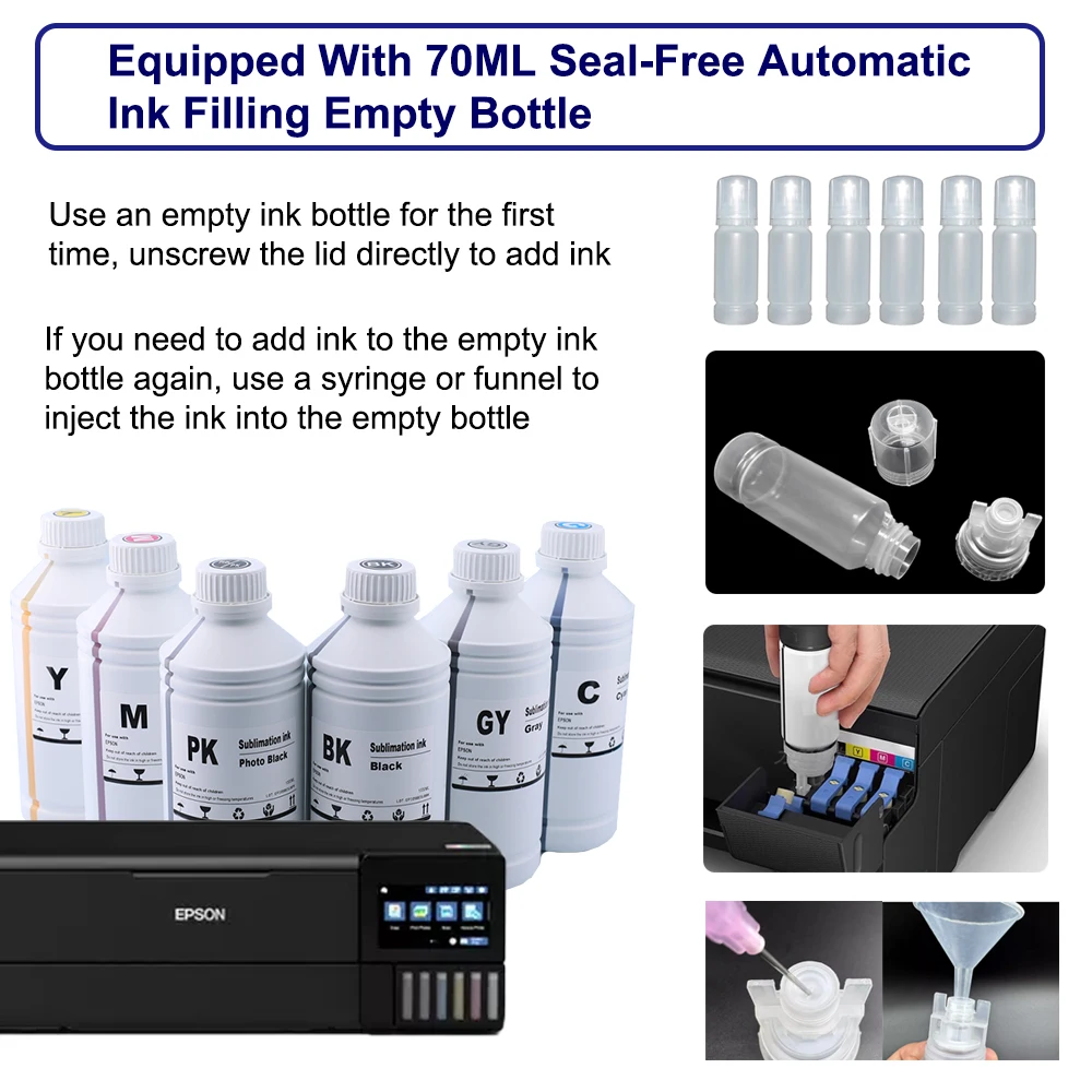 Sublimation Ink 1L Refill - 1л ET-8550 сублимационные чернила для Epson