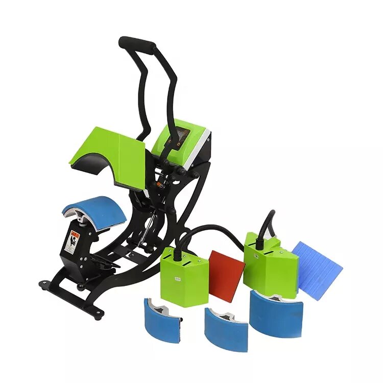 Cap Heat Press Machine - Многофункциональный термопресс 6 в 1 для