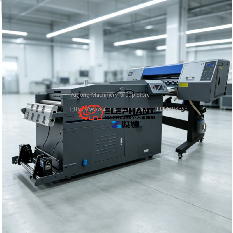 Dtf Printer 60Cm With Shaker - Новый 2-головочный струйный DTF-принтер 60 см