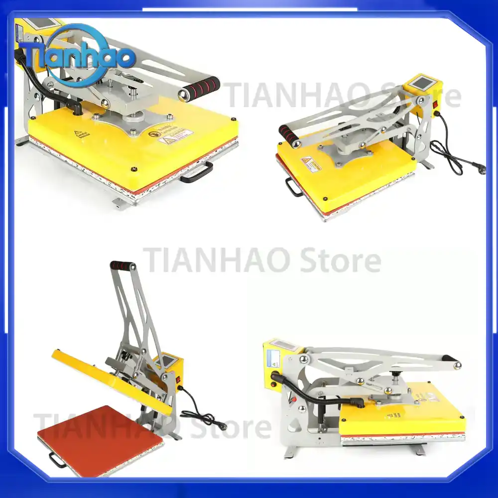 Heat Press Machine 15X15 Auto Open - Автоматический термопресс для сублимации с выдвижной