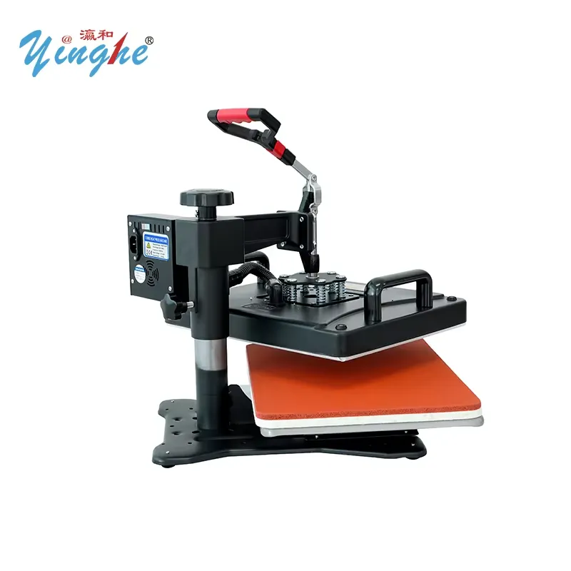 Новая цифровая термопресс-маши – обзор и цена T Shirt Printing Machine 8 In 1