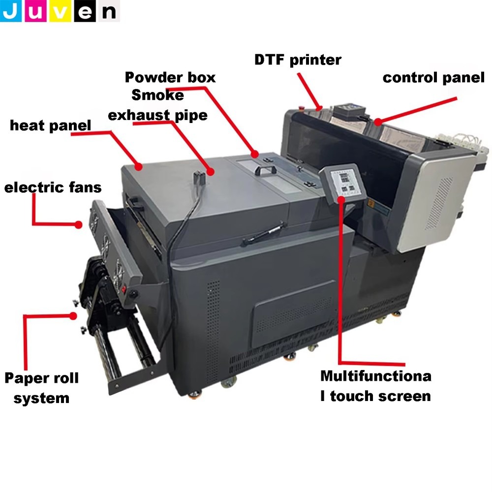 A1 60 см DTF-принтер для печат – обзор и цена Dtf Printer 60Cm With Shaker