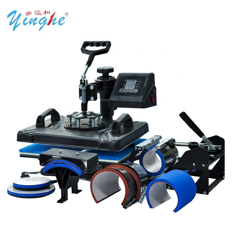 Термопресс для кружек, футболо – обзор и цена T Shirt Printing Machine 8 In 1