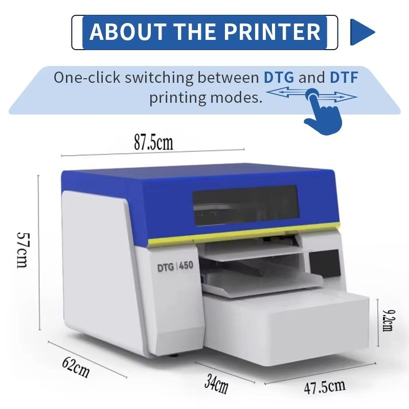 Оптовая продажа с фабрики: Циф – обзор и цена Dtg Printer A3 Textile
