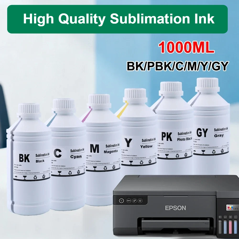 1л ET-8550 сублимационные черн – обзор и цена Sublimation Ink 1L Refill