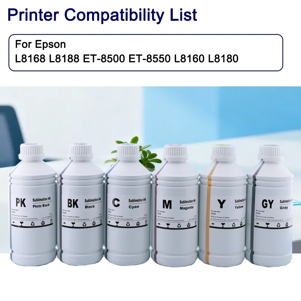 1л ET-8550 сублимационные черн – обзор и цена Sublimation Ink 1L Refill