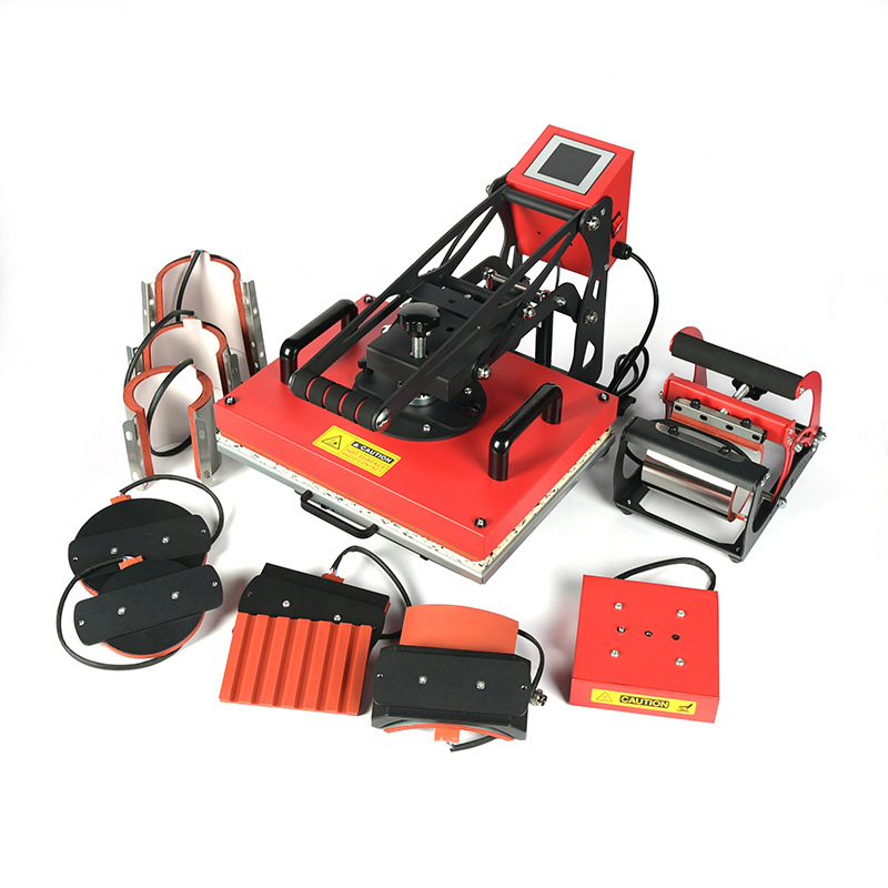 Многофункциональный термопресс – обзор и цена T Shirt Printing Machine 8 In 1