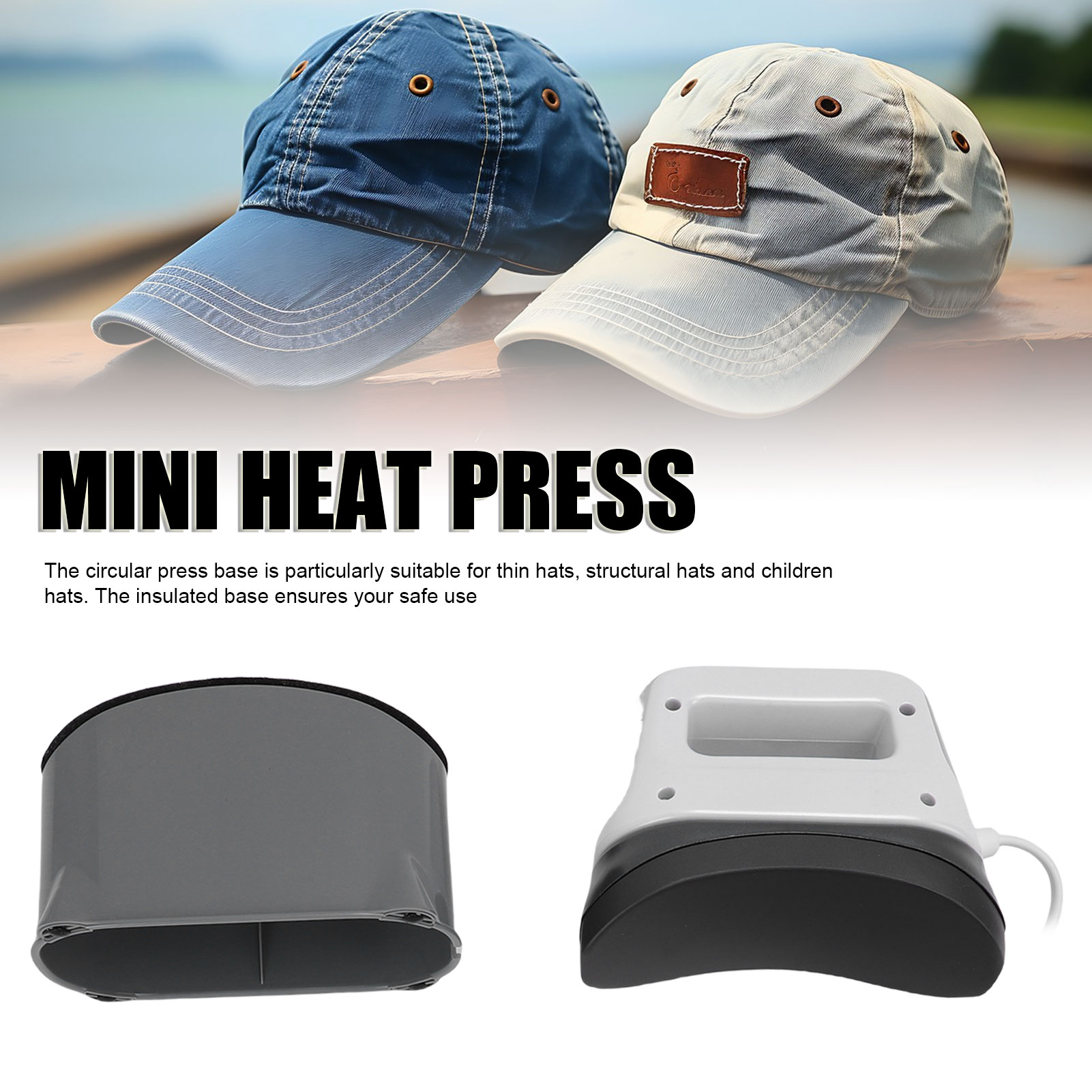 【Новинка】Мини-термопресс для к – обзор и цена Cap Heat Press Machine