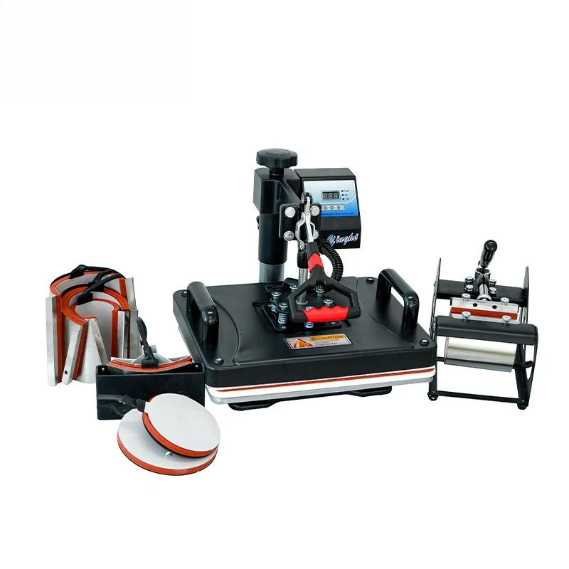 Многофункциональный термопресс – обзор и цена T Shirt Printing Machine 8 In 1