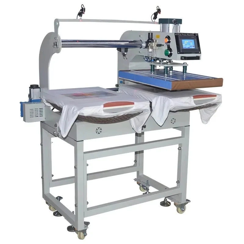 Автоматический пневматический  – обзор и цена Heat Press Machine 38X38