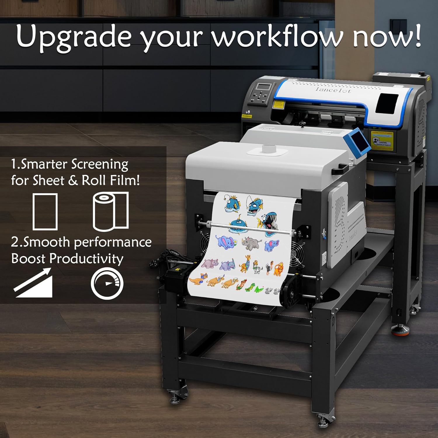 Комплект принтеров Lancelot A3 – обзор и цена Dtf Printer 60Cm With Shaker