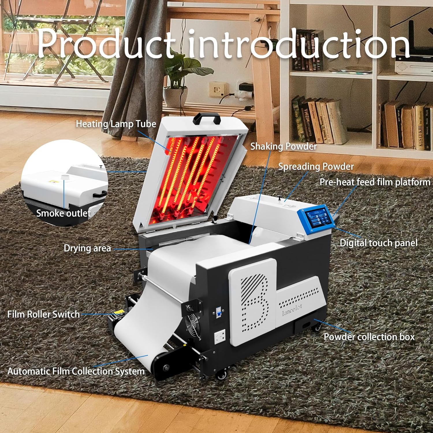 Комплект принтеров Lancelot A3 – обзор и цена Dtf Printer 60Cm With Shaker