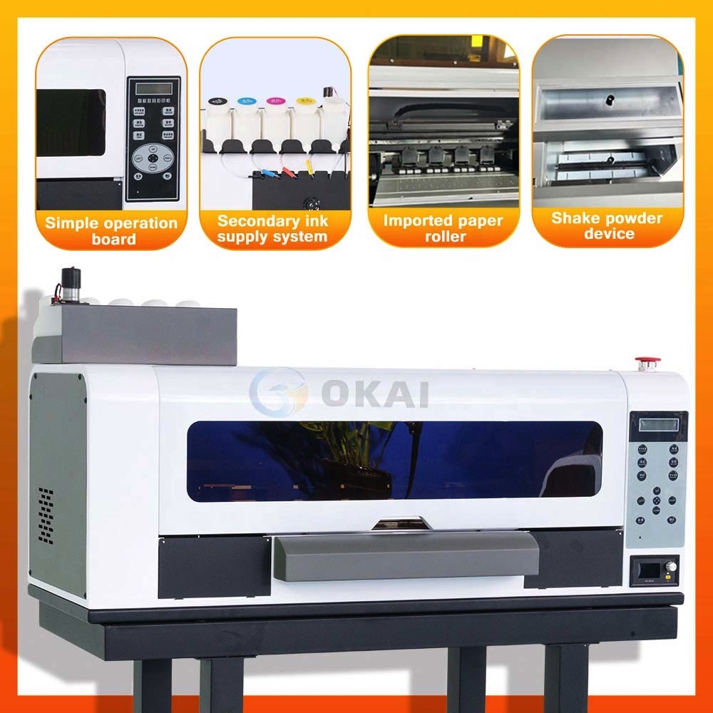 Принтер OKAI DTF с двумя печат – обзор и цена Dtf Printer 60Cm With Shaker