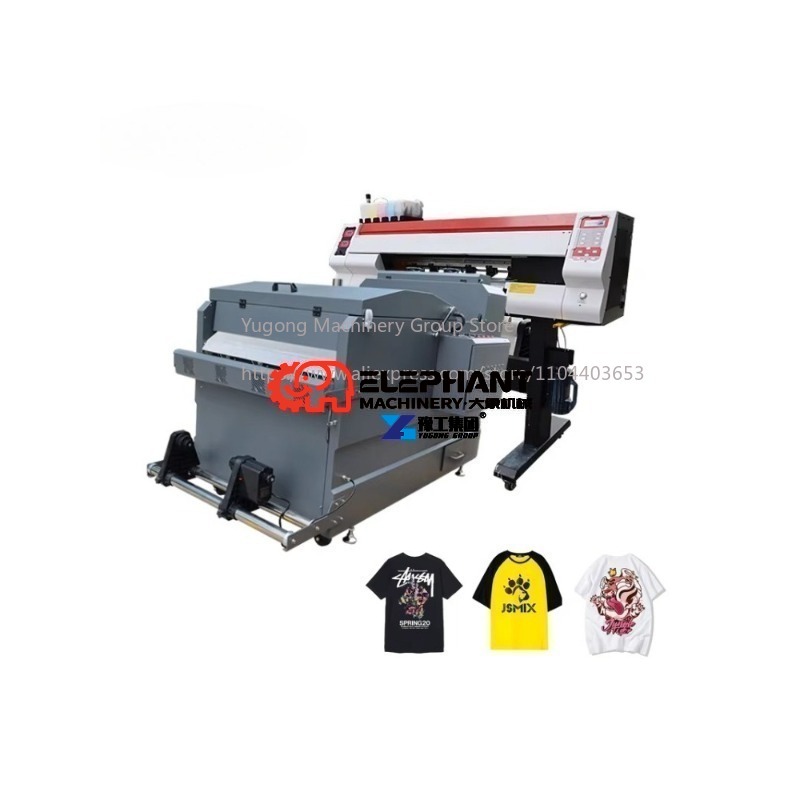 Новый 2-головочный струйный DT – обзор и цена Dtf Printer 60Cm With Shaker
