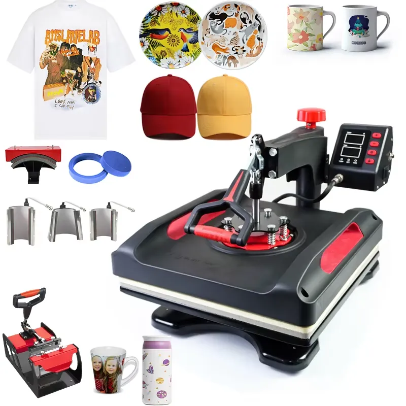 Многофункциональный термопресс – обзор и цена Cap Heat Press Machine