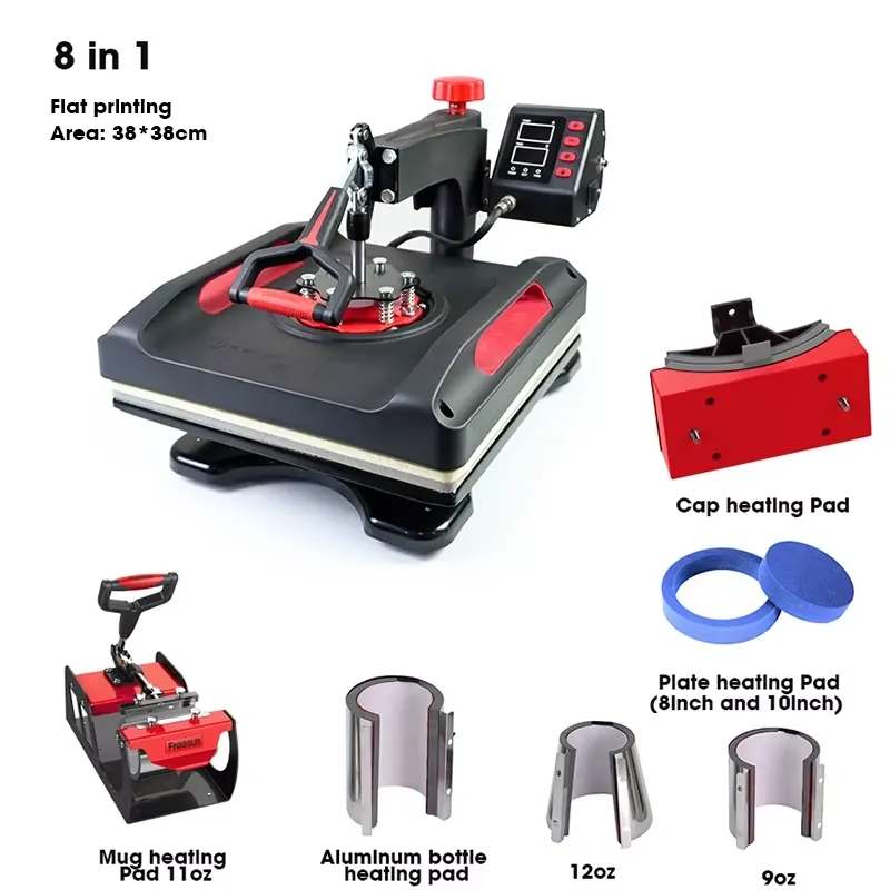 Многофункциональный термопресс – обзор и цена Cap Heat Press Machine