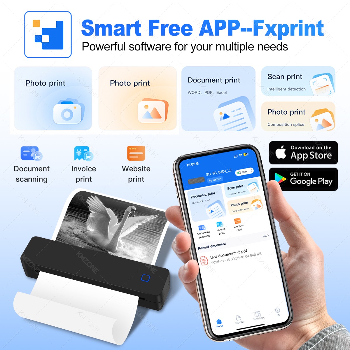 Термопринтер A4 Bluetooth с по – обзор и цена Sublimation Paper A4 100 Sheets